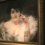 Portrait de Madame Willy de Blumenthal (pastel sur papier) - Albert Besnard